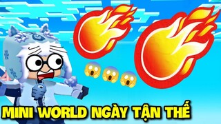 MINI WORLD TẬN THẾ MEOWPEO THỬ THÁCH PHÁ ĐẢO THẢM HỌA SIÊU KHÓ TRONG MINI WORLD MINI GAME