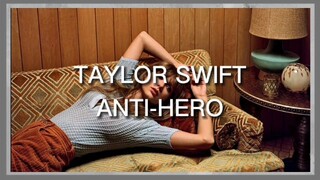 TAYLOR SWIFT - ANTI HERO (EASY LYRICS)