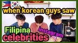 [REACT] Korean Guys react to Filipina Celebrities pt.3 #27 (ENG SUB)
