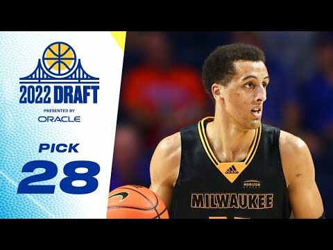 The Golden State Warriors Select Patrick Baldwin Jr. #28 overall.