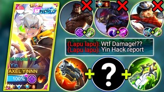 YIN VS ANNOYING LAPU LAPU 😤 | YIN BEST BUILD & EMBLEM 2023 | SOLO HIGH RANK CARRY | MOBILE LEGENDS