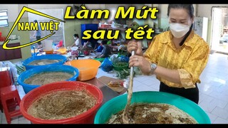 Làm mứt sau tết - Xem nơi làm mứt sạch ngon bổ rẻ [Nam Việt 1967]