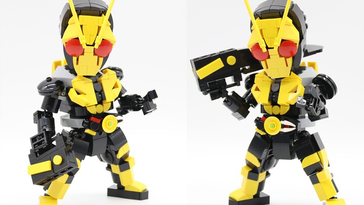 Naik Hopper! Saya membuat Kamen Rider Zero dari batu bata Lego