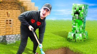 Surviving Minecraft Hardcore in REAL LIFE