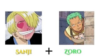 zoro sanji kalo disatuin...