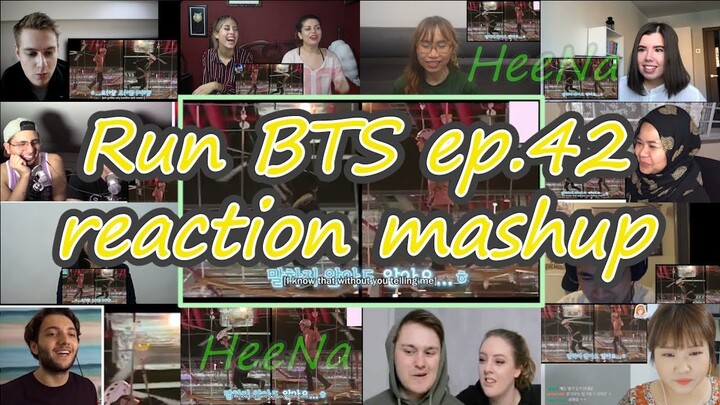 [BTS] Run BTS 달려라 방탄 ep.42｜reaction mashup