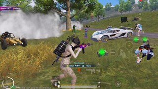 EVERYONE TRYING TO RUSH ON ME HERE 😱pubg mobile