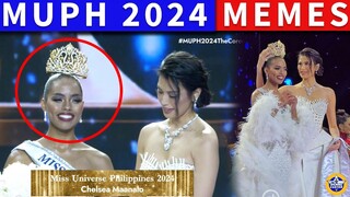 Funny videos on Miss Universe Philippines 2024 | Korona ipinatong ni Michelle sa ulo ni Chelsea 😂😂