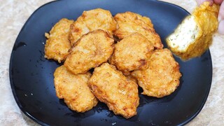 นักเก็ตไก่ โฮมเมด ทำทานเองง่ายๆบ้านๆ /Easy Chicken Nuggets Recipe