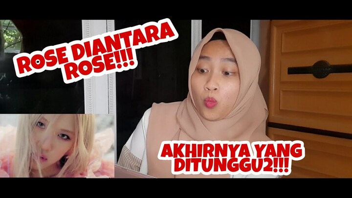 ROSE ON THE GROUND MV REACTION | FINALLY ROSE RESMI DEBUT SOLO!!!