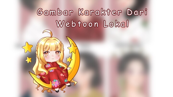 [SPEEDPAINT]: Gambar Karakter Webtoon lokal (Melokal)