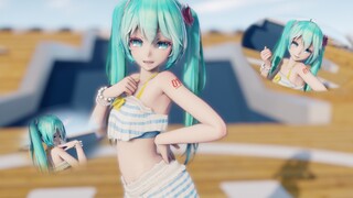 Swimsuit MIKU】Fawn serudukan