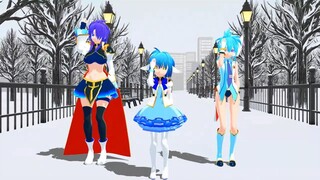 【ギャラクシーエンジェル mmd】ミント・ブラマンジュ・ナノナノ・プディング・リリィ・Ⅽ・シャーベットでclock lock works