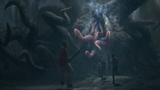 【Yi Virus】The giant beast woman overcomes the sea disaster and returns home to announce the good new