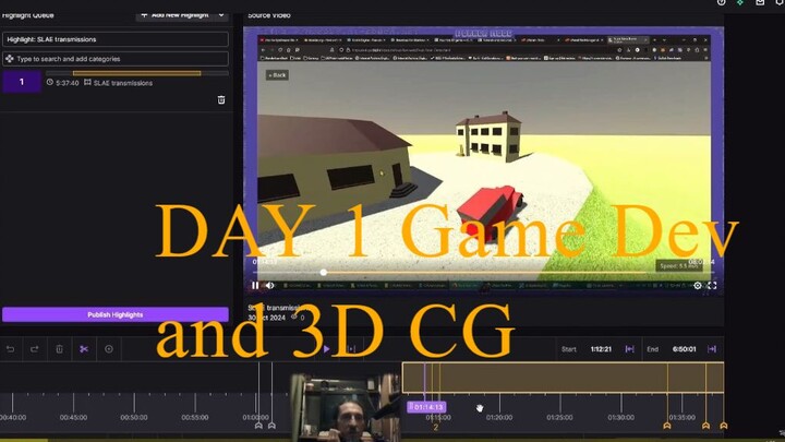 Learning Godot Game Engine & Blender, day 1 summary