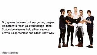 One Direction - Spaces (Lyrics + Pictures)