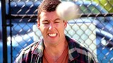Adam Sandler likes to be hit in the face by baseballs!