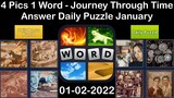 4 Pics 1 Word - Journey Through Time - 02 January 2022 - Answer Daily Puzzle + Bonus Puzzle