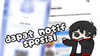 momen ketika di folbek sama idola