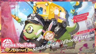 YAMAUSAGI NEW  SKIN , Student Skin Series : Childhood Dream | Onmyoji Arena