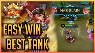 PERFECT LOLITA TANK RANDOM BUILD | LOLITA GAMEPLAY | MLBB