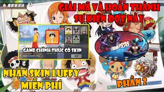 One Piece Fighting Path - Hướng Dẫn Hoàn Thành Sự Kiện Sưu Tầm 10 Icon Nhận SKIN LUFFY MỚI