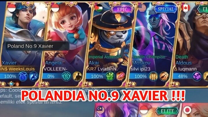 Polandia No.9 Xavier!! Musuh Langsung Minta Ampun !!!