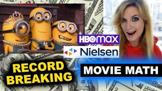 Minions The Rise of Gru Box Office, HBO Max joins Nielsen Ratings!