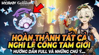 Hướng Dẫn Full Sự Kiện_ Nghi Lễ Cổng Tam Giới! Nhận Ngàn Nguyên Thạch & Vũ Khí Free Genshin Impact