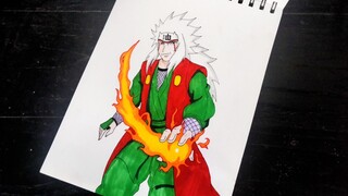 Gambar Jiraiya Sang Legenda Sannin🌀