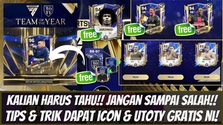 📌YANG KALIAN HARUS TAHU DI EVENT TOTY 24! BAHAS TUNTAS AGAR DAPAT UTOTY & ICON GRATIS FC MOBILE 24