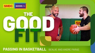 Passing Drills with Benjie and Andres Paras on SMDC The Good Fit