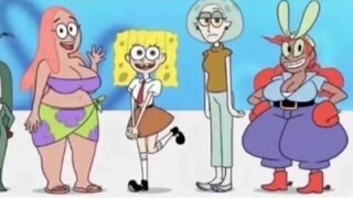 Setelah Spongebob pergi ke Jepang! 【Patung Pasir yang Memalukan】