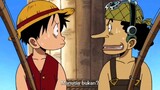 Luffy : manusia Bukan! usopp: entahlah!