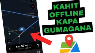 HOW TO GET OFFLINE MAPS FOR ANDROID DEVICES WITHOUT INSTALLING ANY APP | TAGALOG