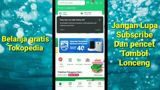 GRATIS BELANJA RP.0 TOKOPEDIA NO HOAX CEPETAN AMBIL BUAT PENGGUNA BARU