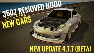 Driving Nissan 350Z without hood | Car Parking Multiplayer New Update 4.7.8 BETA @TASSIMOV