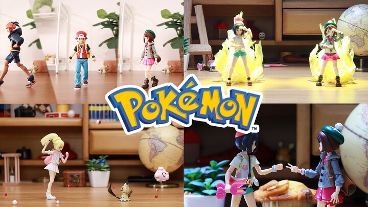 [Pokémon] Stop-motion animation丨Pokémon figures star in original plot collection [Animist]
