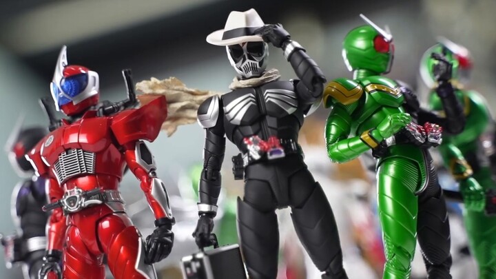 Masih ingat mainan Kamen Rider pertamamu? Pengejaran Patung Tulang Asli Kamen Rider dengan Inventari