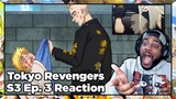 THESE ARE THE GUYS KAKUCHO TRIED TO WARN US ABOUT!!! | Tokyo Revenger Season 3 Episode 3 Reaction