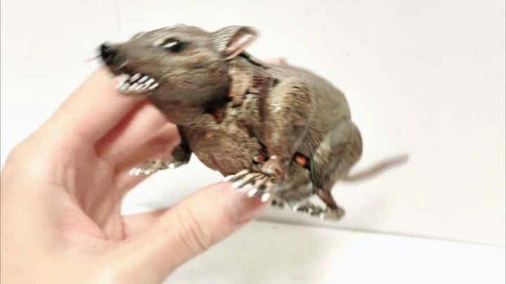 Be careful if you are timid, the ultra-realistic IDW mouse warrior is transformed and repainted