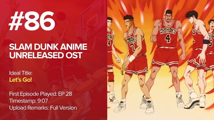 Slam Dunk Unreleased OST (86) - Let's Go!
