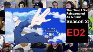 That Time I Got Reincarnated as a Slime Season 2 Ending 2 | REACTION MASHUP