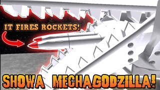 Showa Mechagodzilla Mouth Reveal! | Roblox Kaiju Universe