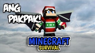 Ang Pakpak! | Minecraft Survival | Let's Play | Episode 13 | Filipino