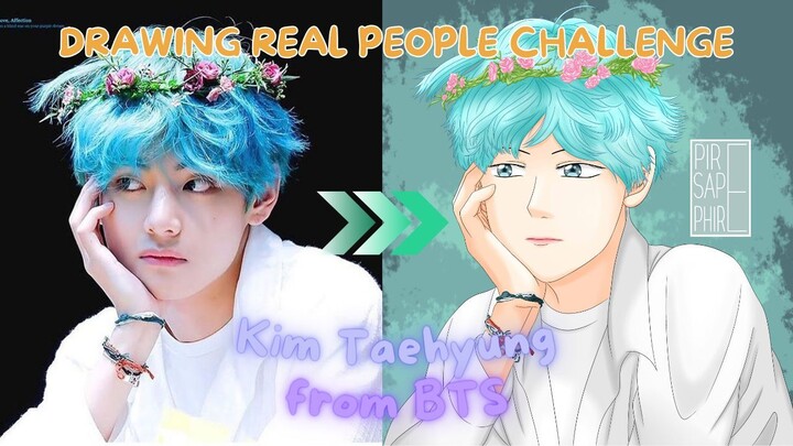 Speed Draw Kim Taehyung