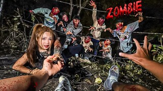 Zombie Escape POV: ZOMBIES ESCAPE Rescue Teammate (The Walking Dead - Zombieland) | Zombie Run