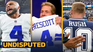 UNDISPUTED - "It's OVER for Cooper Rush!" - Skip applauds Cowboys win Dak Prescott's return, 24-6