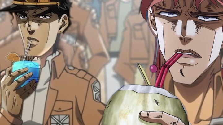 [Attack on JOJO] Why are the new recruits so cool each other?