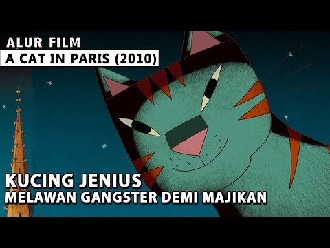 Kucing Ini Melawan Gangster Demi Menyelamatkan Majikannya - Alur Cerita Film A CAT IN PARIS (2010)